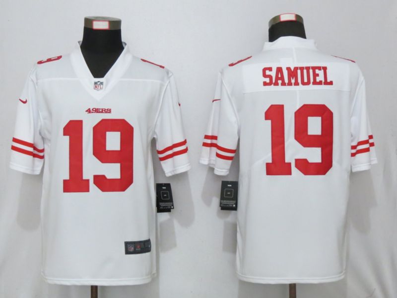 Men San Francisco 49ers 19 Samuel White 2017 Vapor Untouchable Limited Player